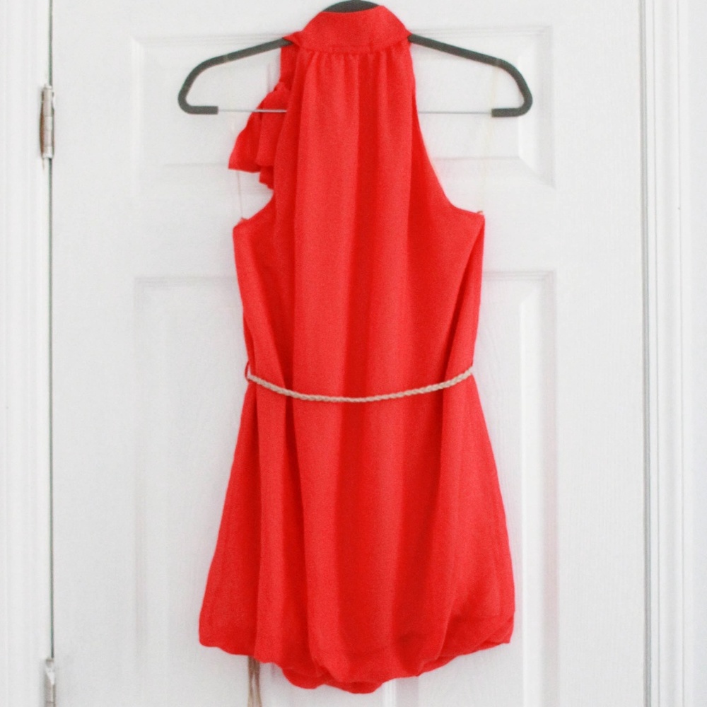CORAL MINI DRESS - Picture 2 of 7